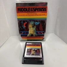 Riddle of the Sphinx (Imagic) - Box And Game Atari 2600 No Manual