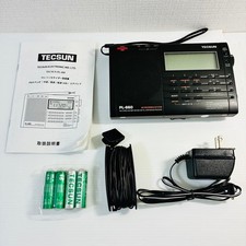 TECSUN PL-660 PLL World Band Radio FM/MW/LW/SW Air Band SSB Black No Box