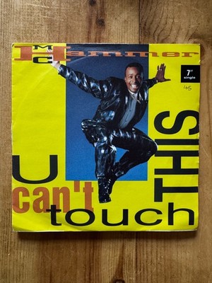 MC Hammer - U Can't Touch This - 1990 UK Hip Hop Rap 7'' Vinyl Record
