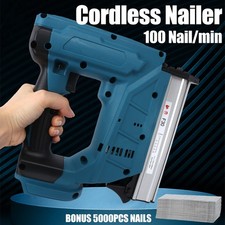 Brushless 30mm 18 Gauge Brad Nail Gun Cordless Stapler Nailer For Makita Battery