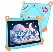 Android 13 Kid Tablet 7"inch 8GB RAM 64GB ROM Touch Screen WiFi HD Time Control