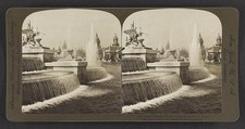 Photo:St Louis MO 1904 World's Fair Artists Dream Fountain Stereoview