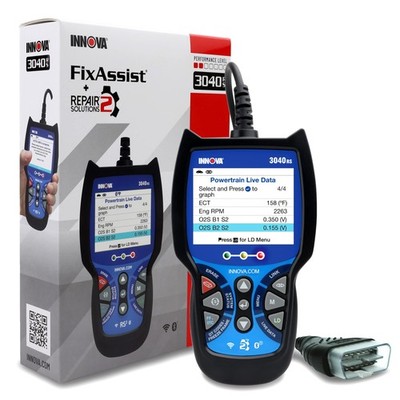 INNOVA 3040RS OBD2 Scanner Live Data Streamer Battery/Alt Tester Reset Check