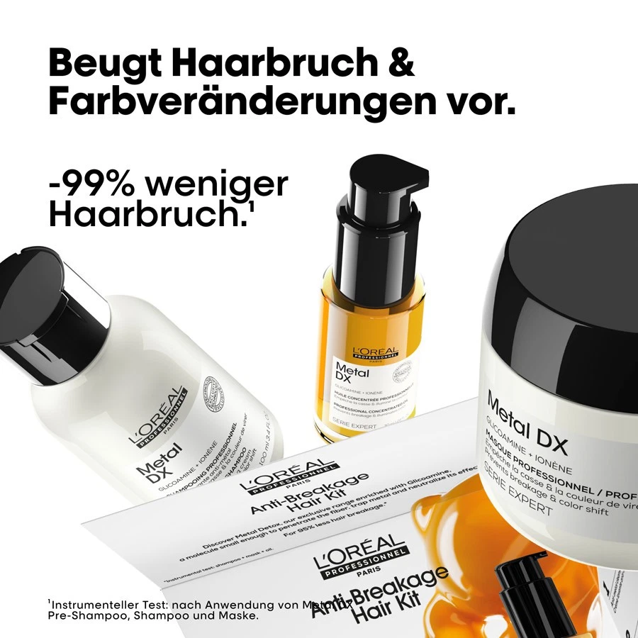 L’Oréal Expert Metal DX Discovery Set Haarpflege bei Farbe & Metallablagerung - Bild 3 von 4