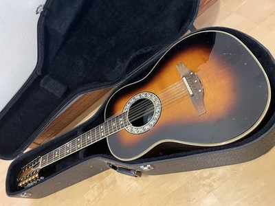 Acoustic Electric Guitar Ovation 1618 Sunburst 12-string USA with