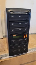 Systor Systems Pro CD/DVD Disc Duplicator with six LG drives.