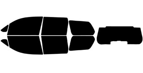 Premium 3M Ceramic Window Tint Kit for Mitsubishi Endeavor 04-11 - DIY Precut All Windows