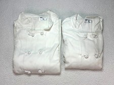 Best Chef's Food Service Uniform Jacket White Size 54 Lot of 2