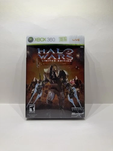 Halo Wars - Limited Edition (Xbox 360, 2009) CIB SteelBook Art Book Cards Tested
