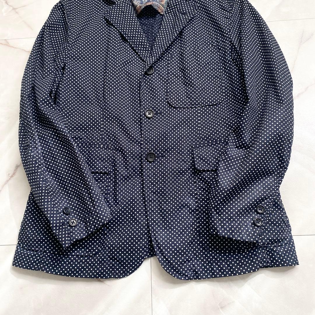 Engineered Garments Baker Jacket Dot Pattern Cott… - image 3