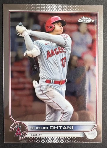 2022 SHOHEI OHTANI Topps Chrome Card #1 LA Dodgers