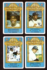1981 Perma-Graphics All-Stars NEW YORK YANKEES Team Set
