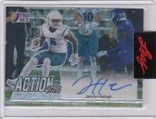 2023 Jaivon Heiligh Leaf Pro Set Action Ink Scope AUTO PRE PRODUCTION PROOF 1/1