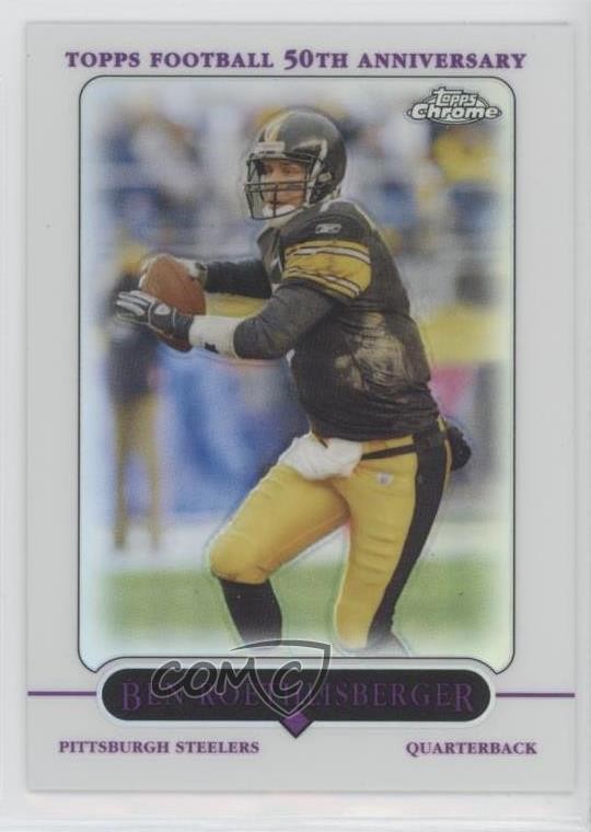 2005 Topps Chrome Refractor Ben Roethlisberger #93 g2u