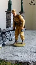 ~ MM ~ 1/16 Militärfigur "Wehrmachtsoldat Afrikakorps DAK" - Unikat