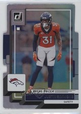 2022 Panini Donruss Press Proof Silver Die-Cut 54/75 Justin Simmons #269 0xb8