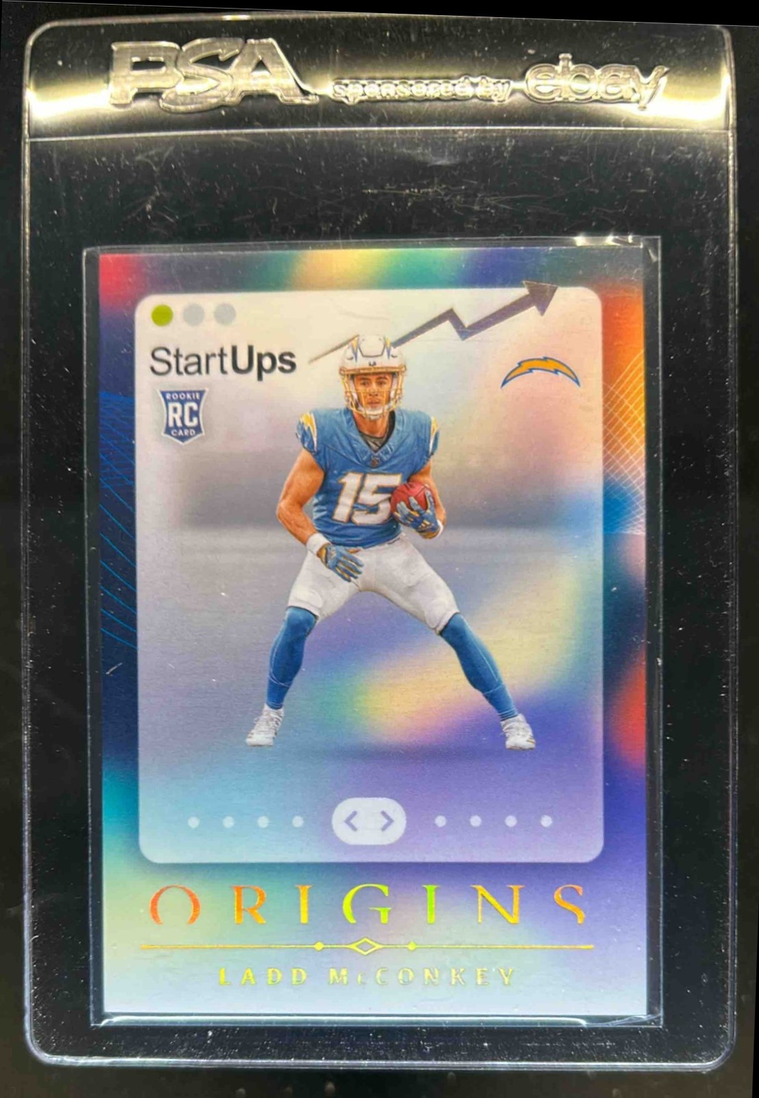 2024 Origins Ladd McConkey Start-Ups RC Rookie #11 Chargers
