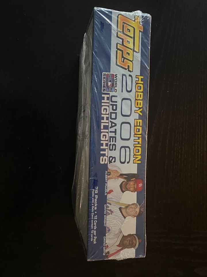 2006 Topps Baseball Updates & Highlights Hobby Box Factory Sealed 20+2 Packs - Image 2 of 3