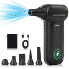 180000RPM Electric Air Duster Cordless Jet Dry Blower Portable Turbo Fan 4 Speed