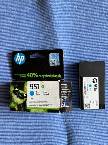 HP 951XL blau, gelb 2 Stück LEER Patrone Drucker Druckerpatrone Hewlett