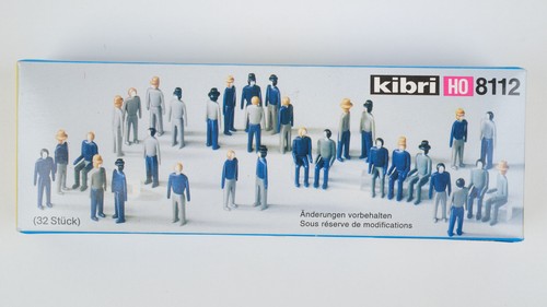 Kibri H0 8112 Trabajador sentado y de pie (32 unidades) | Zustand: Gebraucht