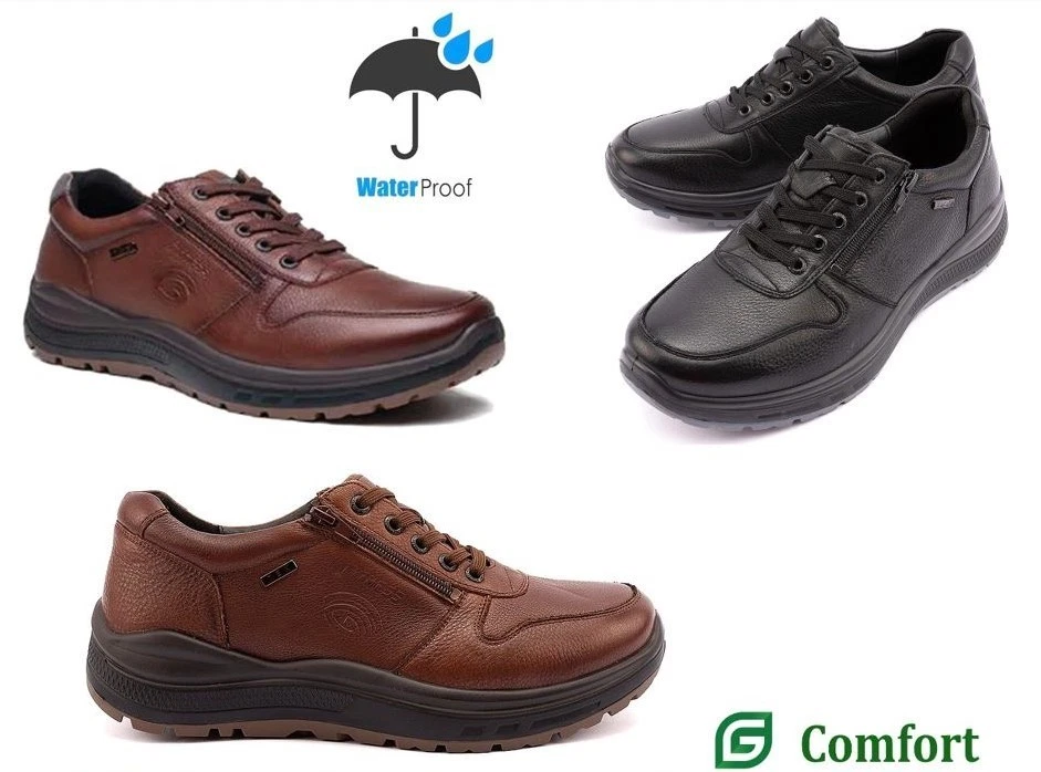 G Comfort Men's R-1282 Waterproof Comfort Leather Walking Shoe G Comfort Germany
Opens in a new wind