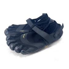 Vibram Five Fingers V-Aqua Water Shoes Black 18M7301 - Mens Size 10.5 - 11