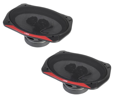 Vibe Pulse69 6 x 9 Auto Lautsprecher 300 W 3-Wege Audio Tür Regal Paar 6 x 9''