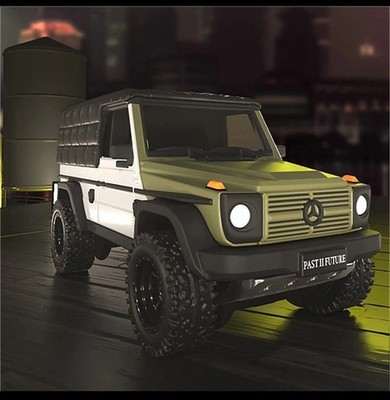 Hot Wheels x Mercedes-Benz Project G-class Past II Future NIGO