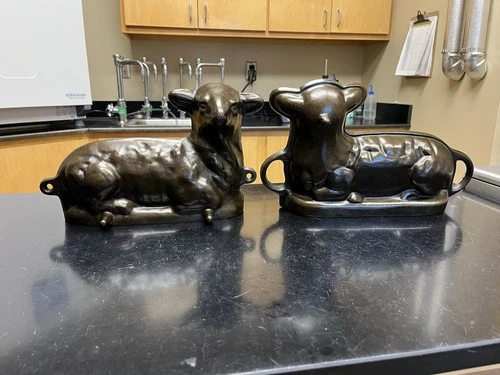 Wagner Cast Iron Lamb Cake Mold