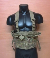 Complete USGI Multicam Camo MOLLE II Tactical Assault Panel TAP Chest Rig Setup