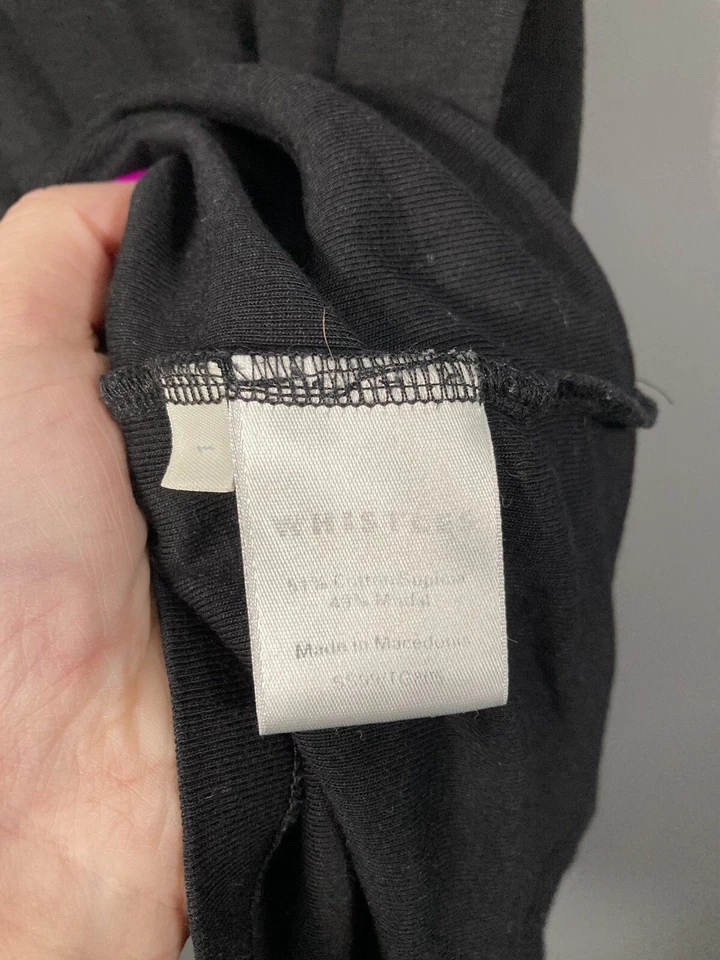 Chaleco WHISTLES Top - Talla 1 UK8 - Negro - Excelente Estado - Mujer’s Foto 3 de 4