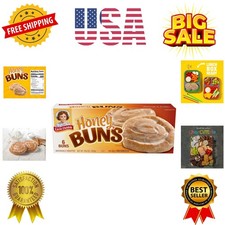 Honey Buns, 6 Individually Wrapped Pastries, ...