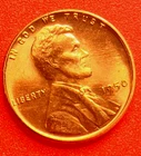 1950-P Lincoln Wheat Cent Penny GEM RED BU From an Original Bank Roll