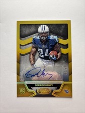 2016 Panini Certified Potential Signatures GOLD CPS-DH Derrick Henry RC AUTO /15
