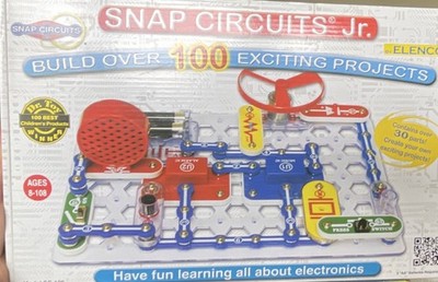 Elenco Snap Circuits Jr. Electronics Kit - Experiments 1-101, 100+ Projects