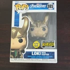Funko Pop! Marvel Avengers Loki with Scepter Glow in the Dark Bobblehead #985