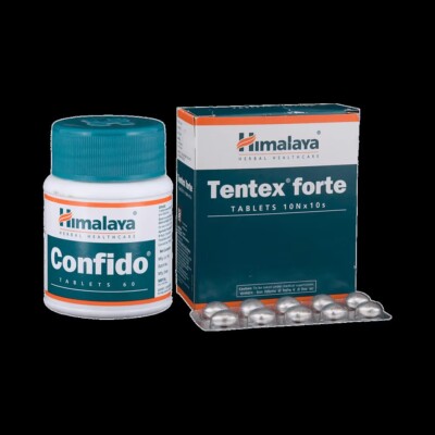Himalaya Combo of Confido Tablet & Tentex Forte Tablet For Male Sexual Health