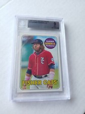 VLADIMIR GUERRERO JR 2018 Topps Heritage Minors #1 BGS MINT 9 Blue Jays