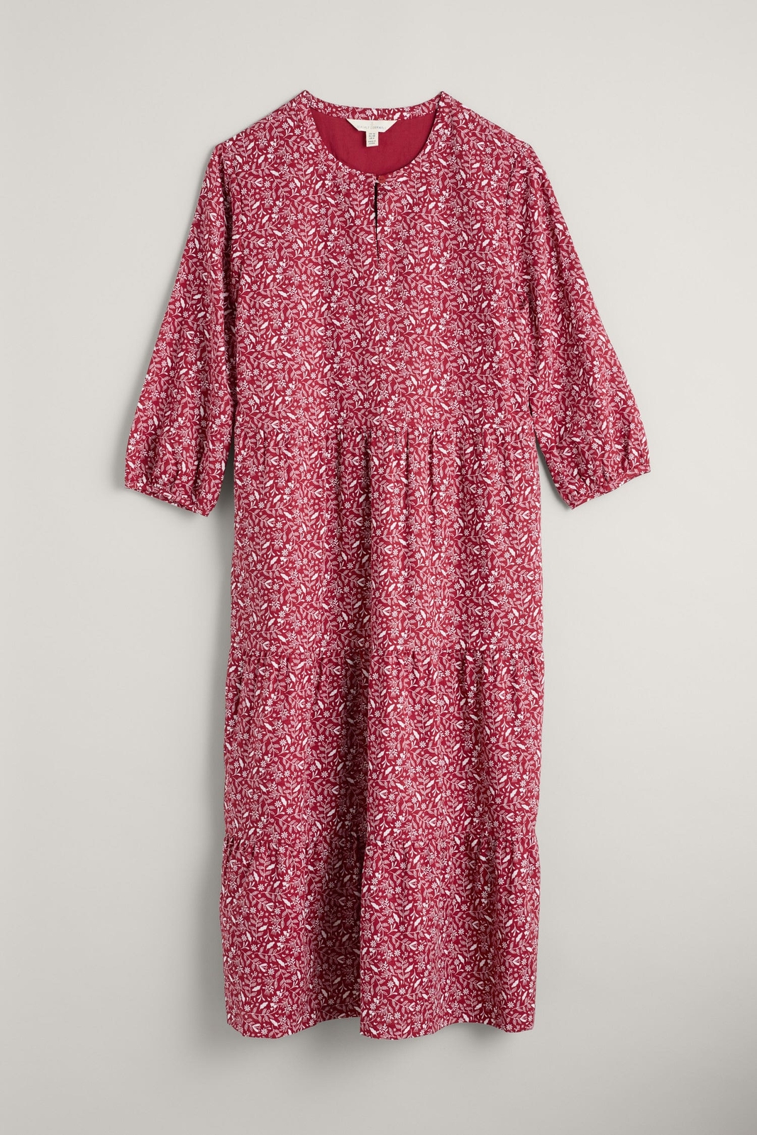 Seasalt Women's Dress red Coastal Flower Midi Dress Regular