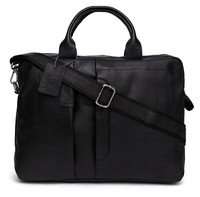 Echtleder Herren Tasche UmhäNgetasche Arbeitstasche Bag Schultertasche 16 Zoll