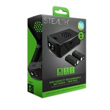 Stealth SX-C10 X Twin Rechargeable Battery Packs for XBOX (Xbox Series X/) Black
