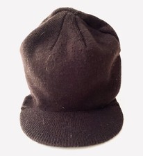 OTB Acrylic Brown Knitted Warm Winter Ski Hat