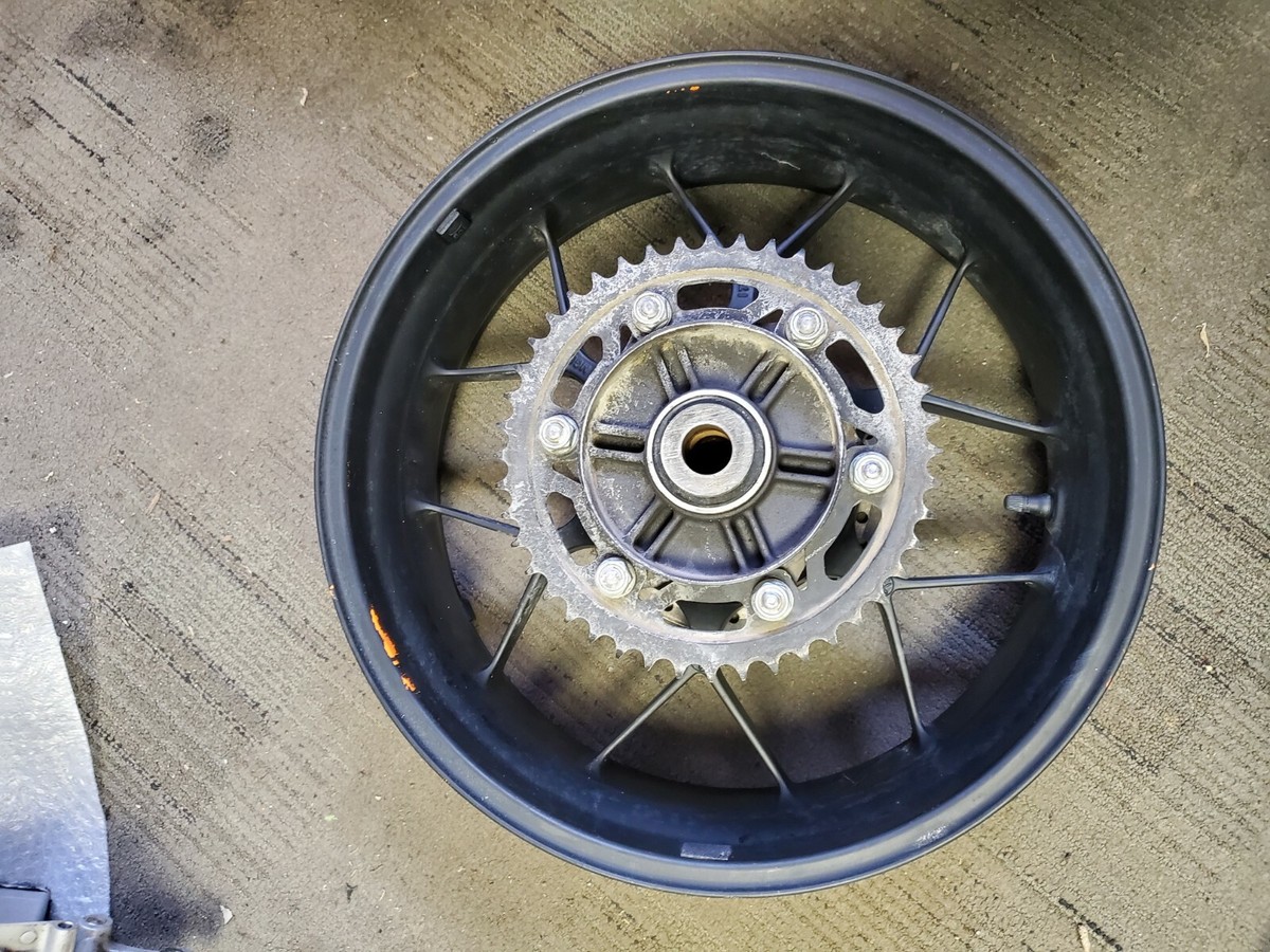 08-16 Honda CBR1000RR SP REPSOL Back Rear Wheel Rim OEM 100