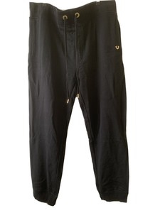 New Mens True Religion Logo Jogging Bottoms Black/Gold Metal Logo XXXL RRP £99 B | eBay
