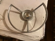 1956 Ford Fairlane Steering Wheel Horn Ring Button