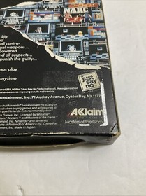 Narc (Nintendo NES) - Authentic - Box - Game - Missing Manual - FastShip!