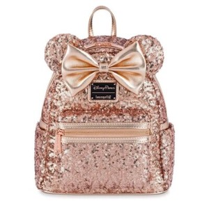 Rose Gold Sequin Loungefly | eBay display picture 2