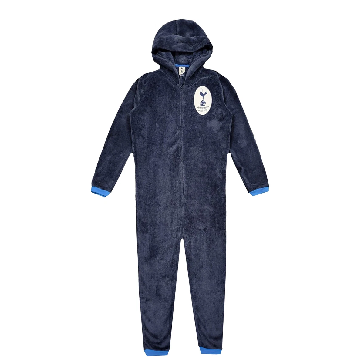 Pyjama Long Officiel Tottenham Hotspur Pour Homme – 100% Coton, Badge Brodé, Confort Et Style Foot