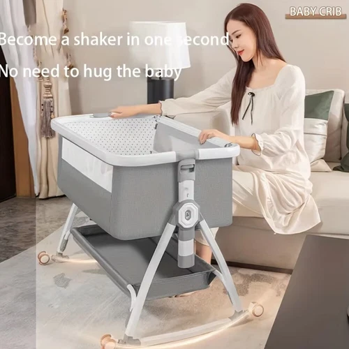 Baby Bedside Crib Sleeper Bassinet Safe Co-Sleeping Storage Bag Easy install - Picture 11 of 20